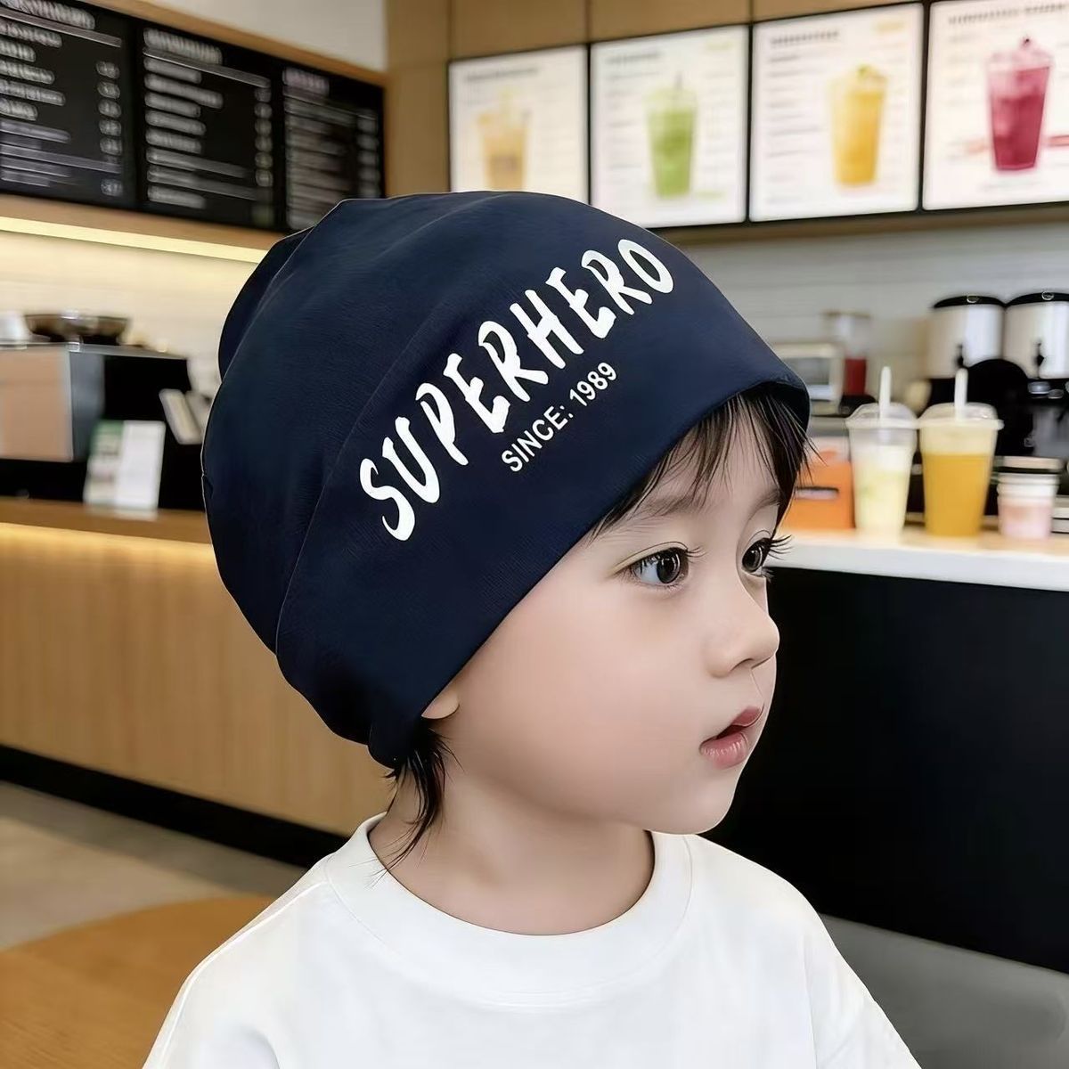 Baby Cotton Hats, Children's Slouchy Hats, Autumn and Winter Windproof and Warm Hats for Girls, Infant Boys' Beanies