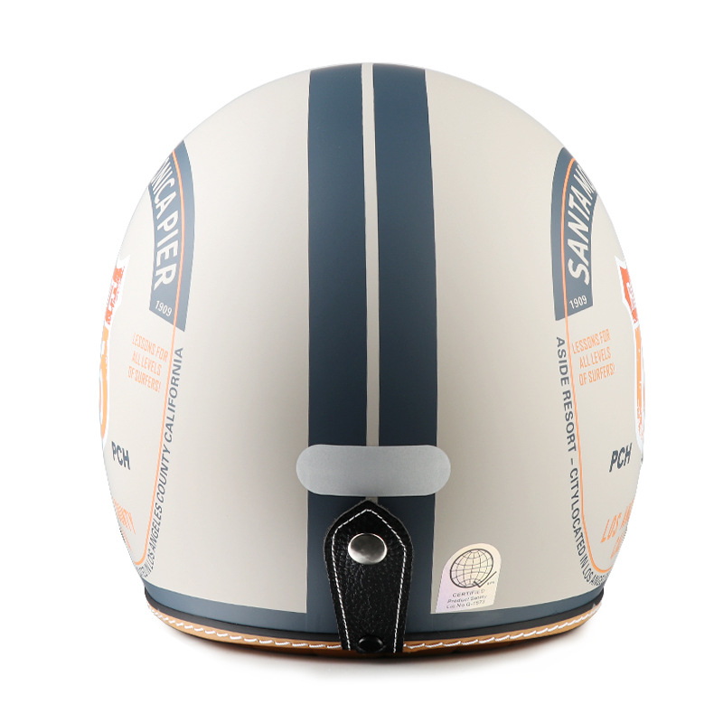 [Spot] 66 flores VGV casco de motocicleta 3C certificado casco retro venta caliente transfronteriza 3/4 casco