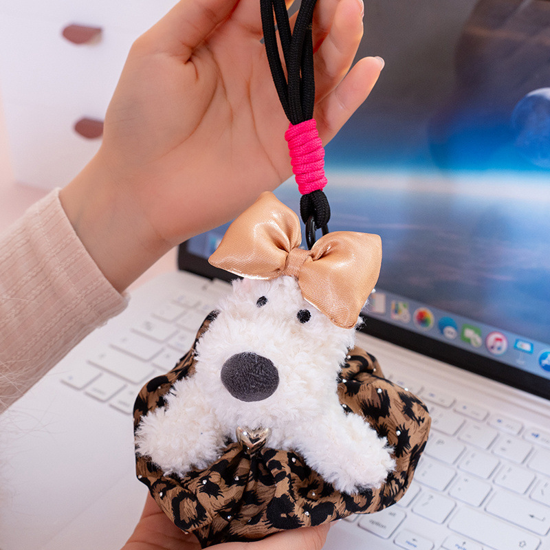 ウエストハイランド子犬ペンダントぬいぐるみキーホルダー女の子ヘッドバンドぬいぐるみギフト屋台卸売|undefined