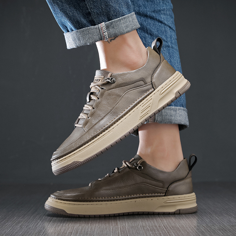 Comfortable Leather Men's Formal Shoes For Work And Casual Wear_voghion.com