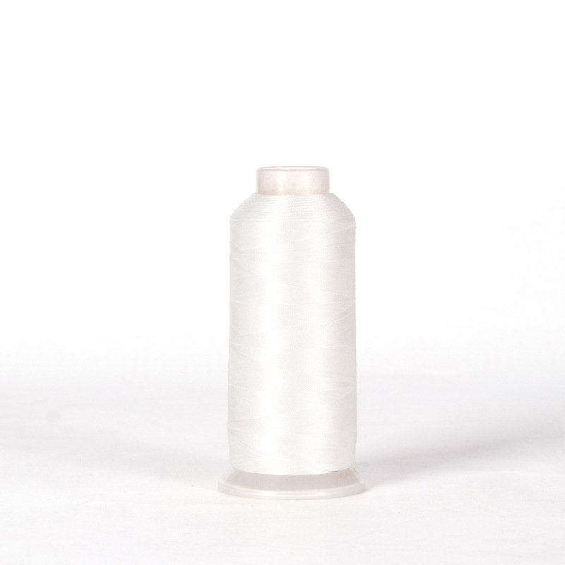 아이스 실크 술 라인의 흰색 2 가닥