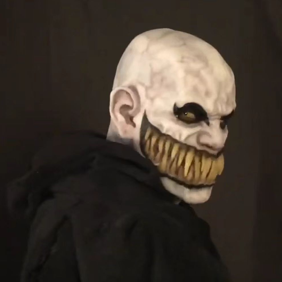 Хэллоуин Террор Клоун Дьявол Маска, Станция Независимости Васаго Дьявол Крест -Слуша