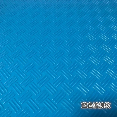 mat, van floor mat, cargo: Avtomobil döşəmə paspasları - blue-wave-pattern-cowhide-07m-width-1m-length-unit-price