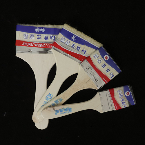 Origin and supply baking barbecue Yijinglijia wool brush hardware paint tools water-based oil paint brush