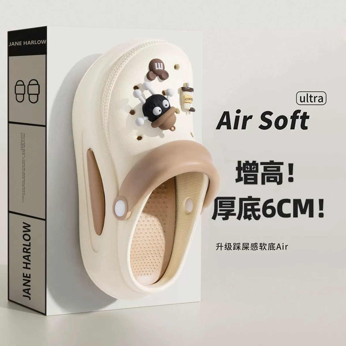 Туфли с дырками на толстой подошве