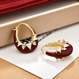耳钉;耳扣;耳环