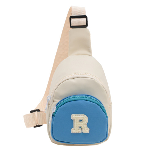 Cartoon Kids Bag Korean Version Children's Chest Bag for Boys and Girls Fashion Single Shoulder Crossbody Bag Cute Cartoon Mobile Phone Wallet