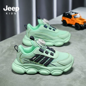 Jeep, дышащие нескользящие детские беговые кроссовки для мальчиков, коллекция 2026 года, мягкая подошва