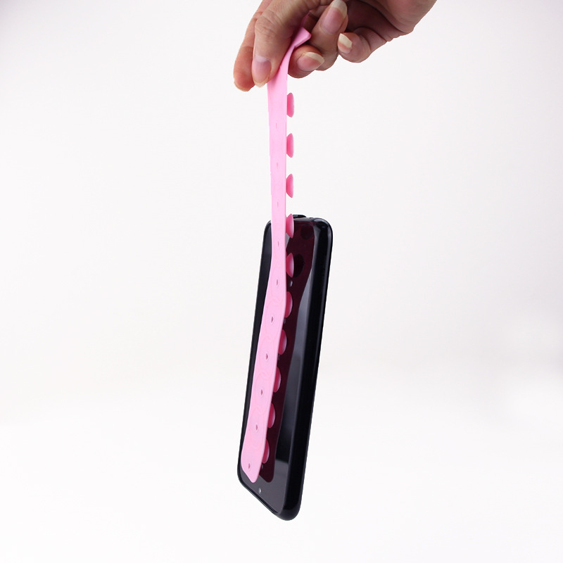 tiktok同款 儿童玩具解压硅胶吸盘解压条硅胶贴减压硅胶手环