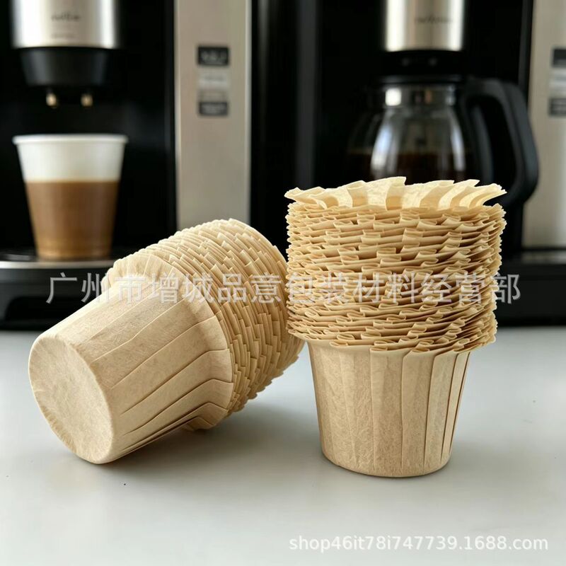 High-quality natural filter paper for K-CUP capsules, disposable K-Cup coffee filter paper, universal for single-cup coffee machines