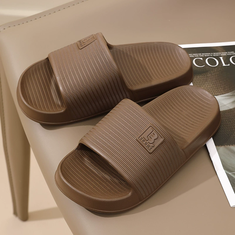 Тапочки с толстой подошвой женский летний крытый дом 2025 новая бытовая ванная ванная комната купание противоскользящая пара eva прохладный мужчина