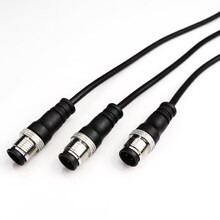 M12-4P��ˮͷ�߲�200mm 3о