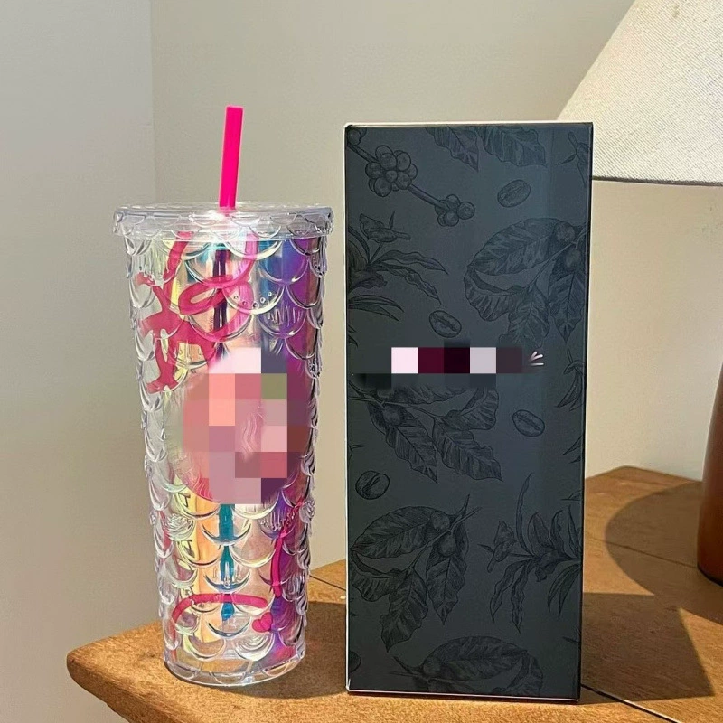 (Cross-border trading), summer plastic straw, capacious tea cup