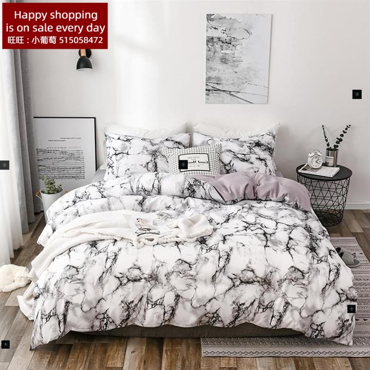 Bed sheets set quilt duvet cover pillow...