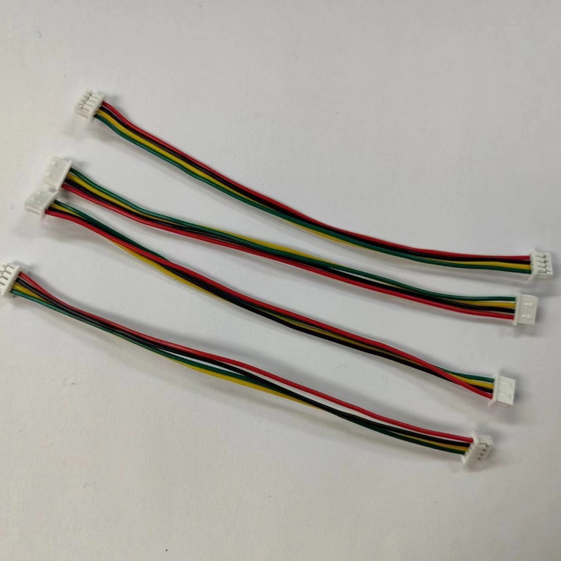 电子线1.25-4P双头同向50MM端子线100MM喇叭线