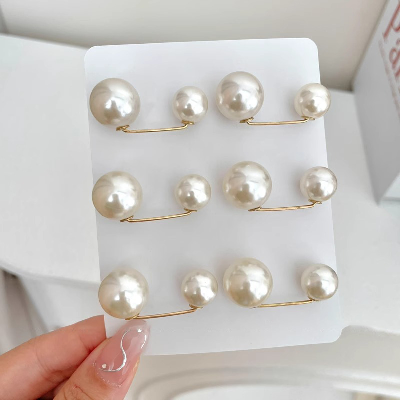 Dispositivo de cintura de alta gama, jeans, cintura, broche pequeño, hebilla anti-luz para niñas, accesorios de rebeca de perlas