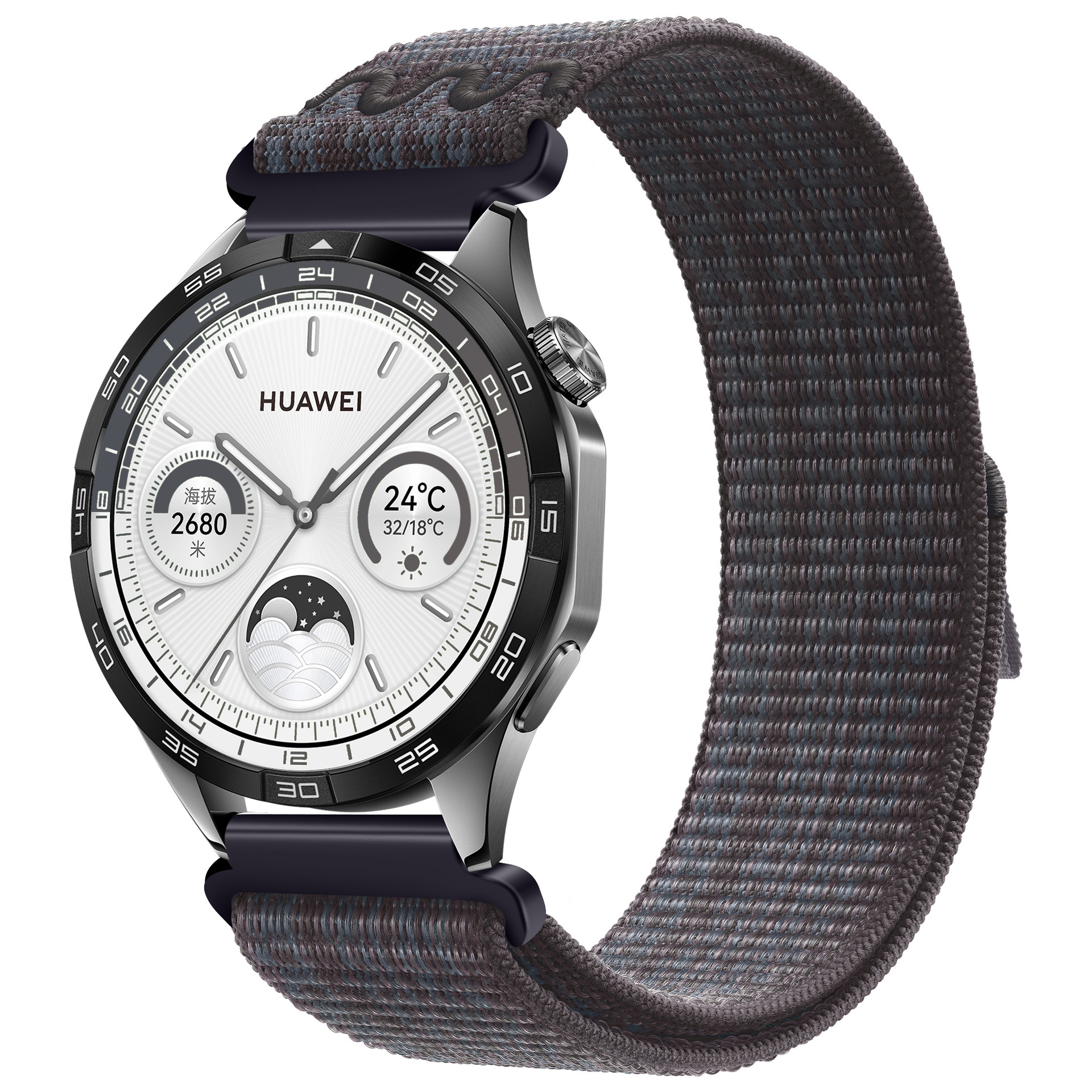 Huawei gt5/4 シーズンガーゼ時計ストラップ Samsung watch7/6 ユニバーサルベルクロループナイロン時計ストラップに適しています。