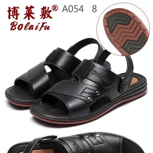 2025 summer new men's sandals stall men's shoes supermarket one-piece out-of-the-way men's sandals wholesale