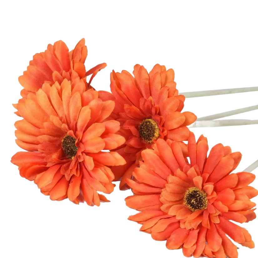 Una sola flor de Palma crisantemo africano boda decoración del hogar flor artificial decoración del hogar girasol flor artificial fábrica al por mayor