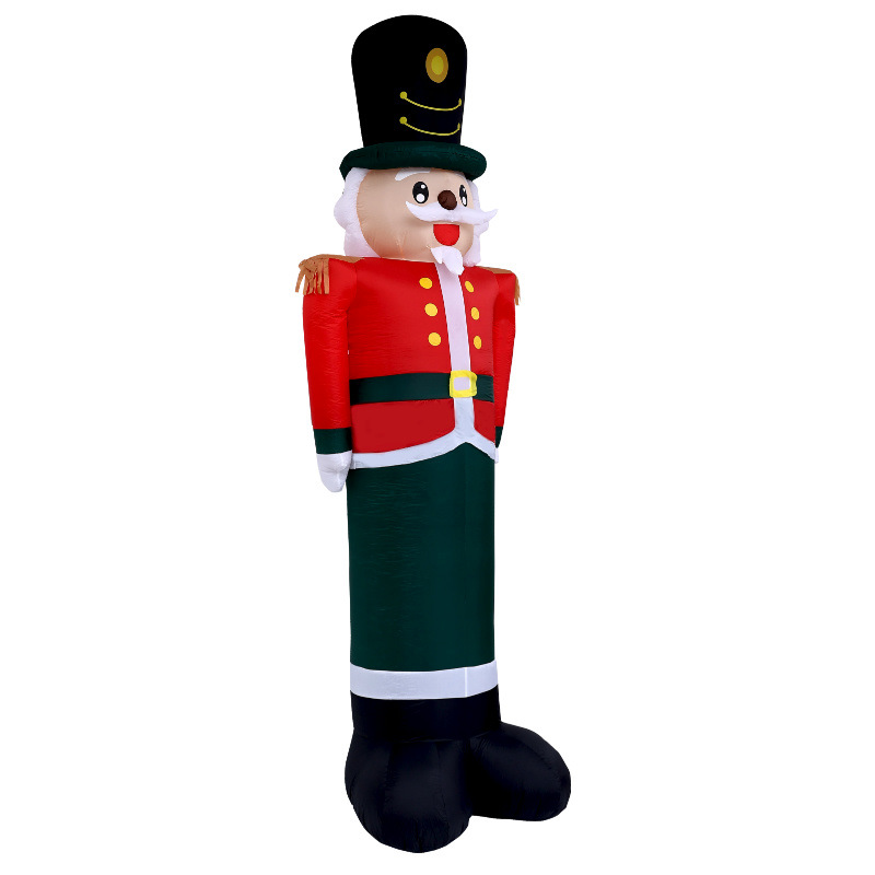 Navidad transfronteriza nuevo modelo inflable 3.6 m soldado de pie decoración al aire libre