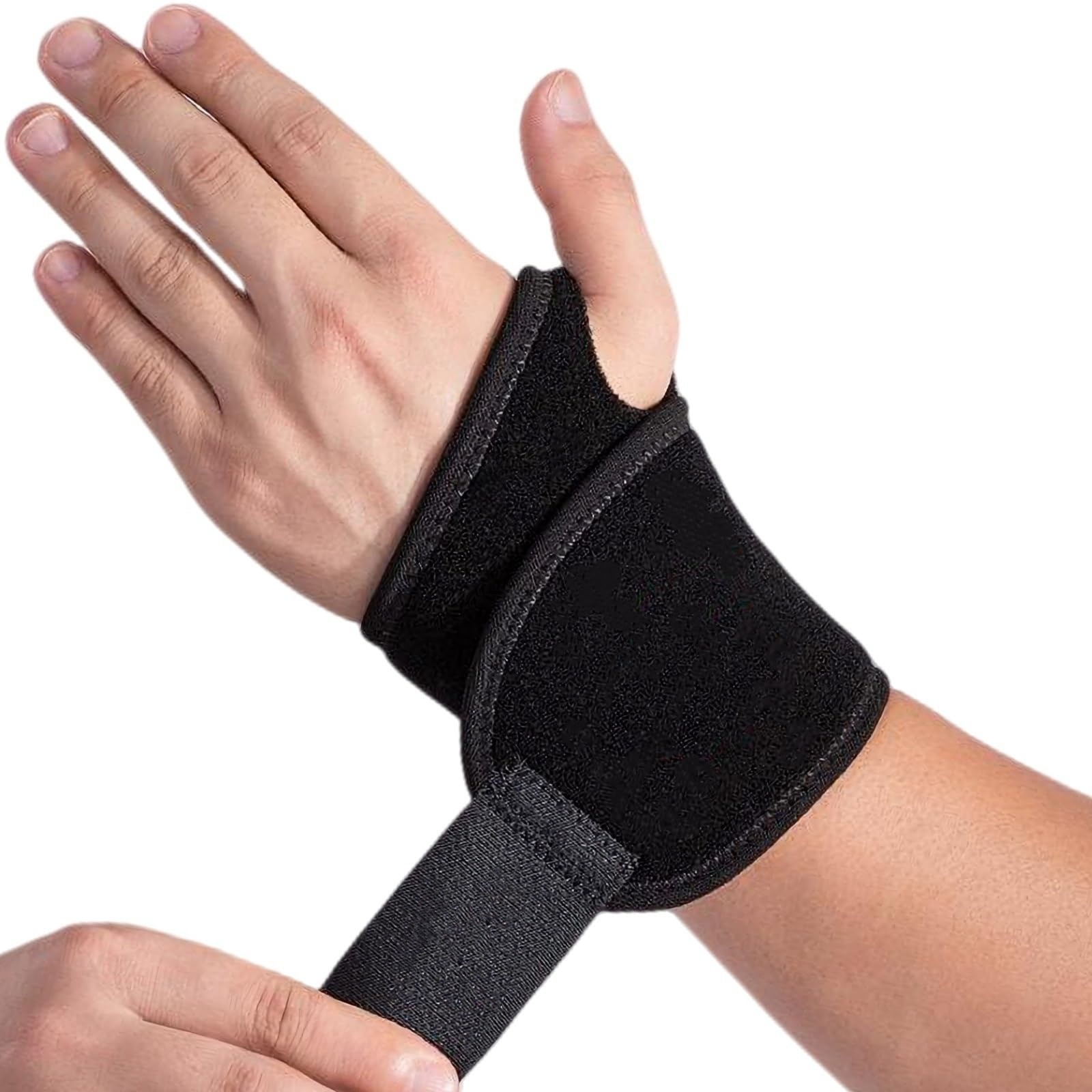 Wrist Brace for Carpal Tunnel, Left and Right Hand Compression Support for Fitness Enthusiasts, Weightlifting, Basketball, Volleyball, Tennis, Typing Wrist Brace