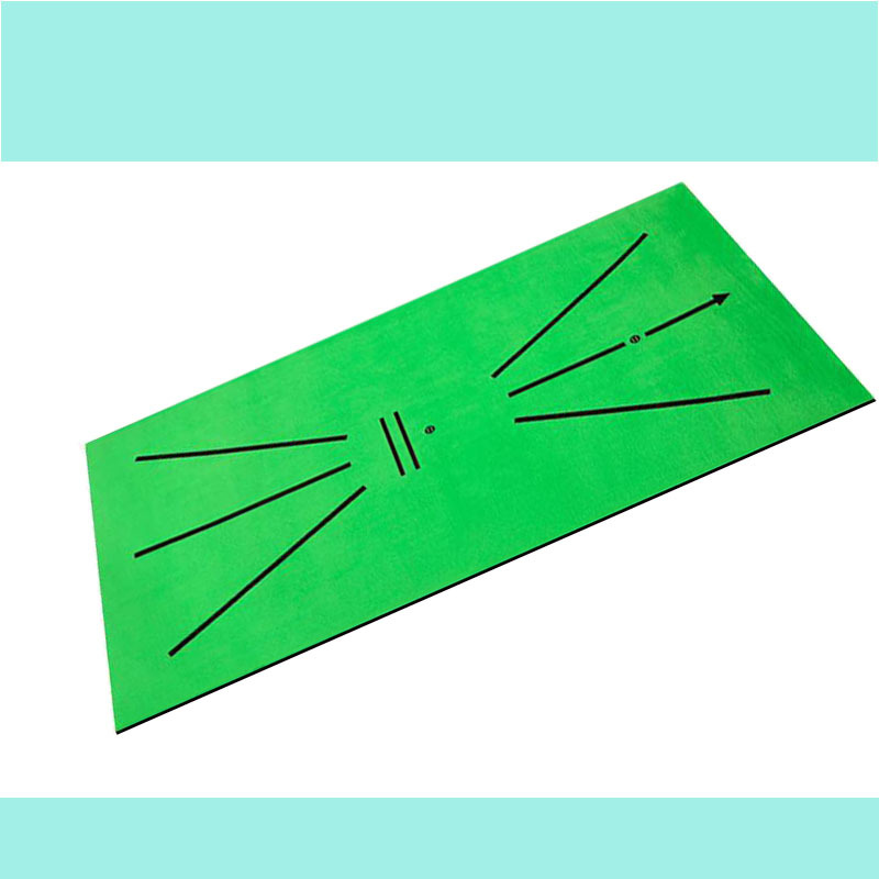 Tapete de práctica de golf, tapete de entrenamiento para interiores y exteriores, tapete de entrenamiento con marcas de chipping, tapete para pelotas de golf, gran venta.