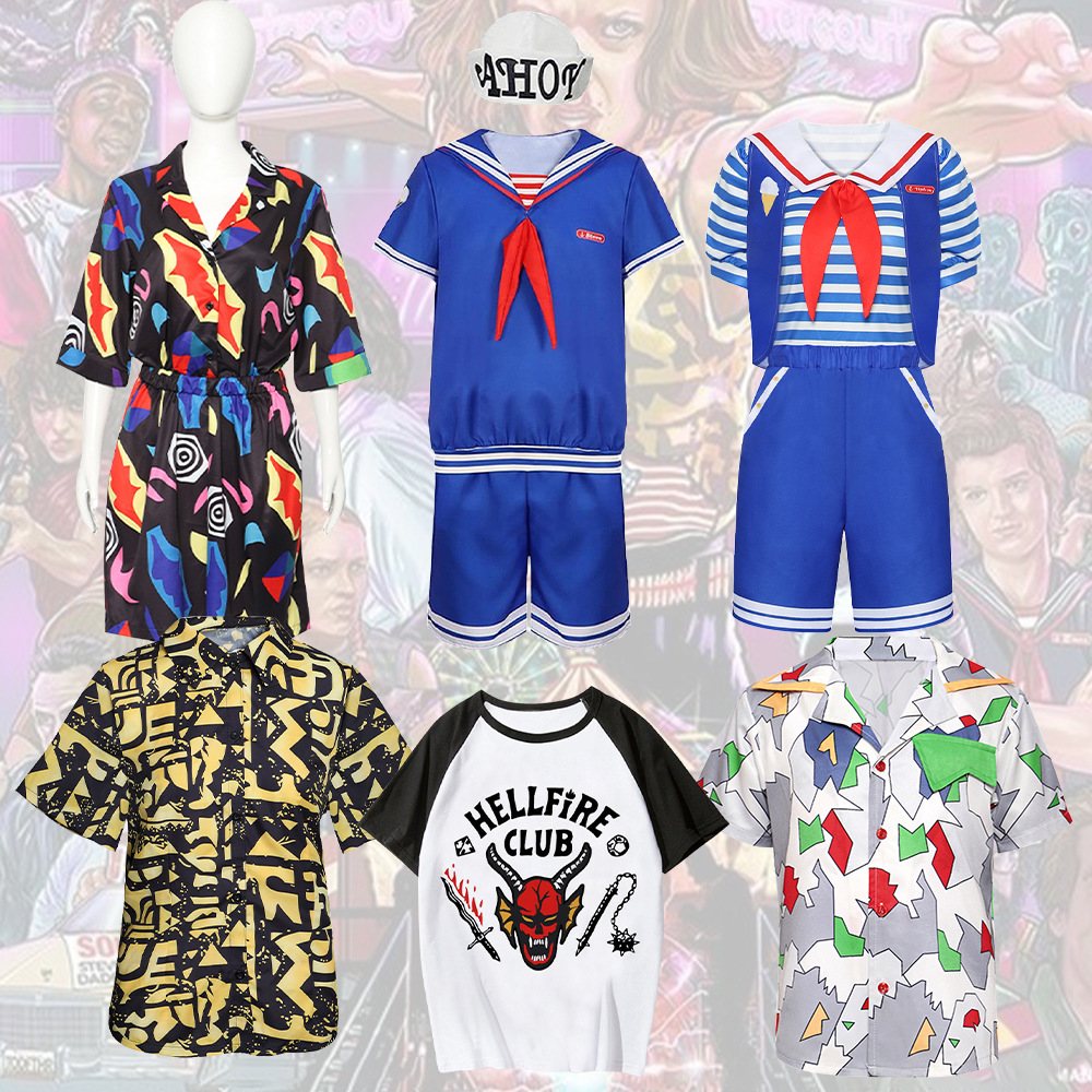 Disfraz de Halloween de Stranger Things para cosplay, juego de rol y actuación escénica