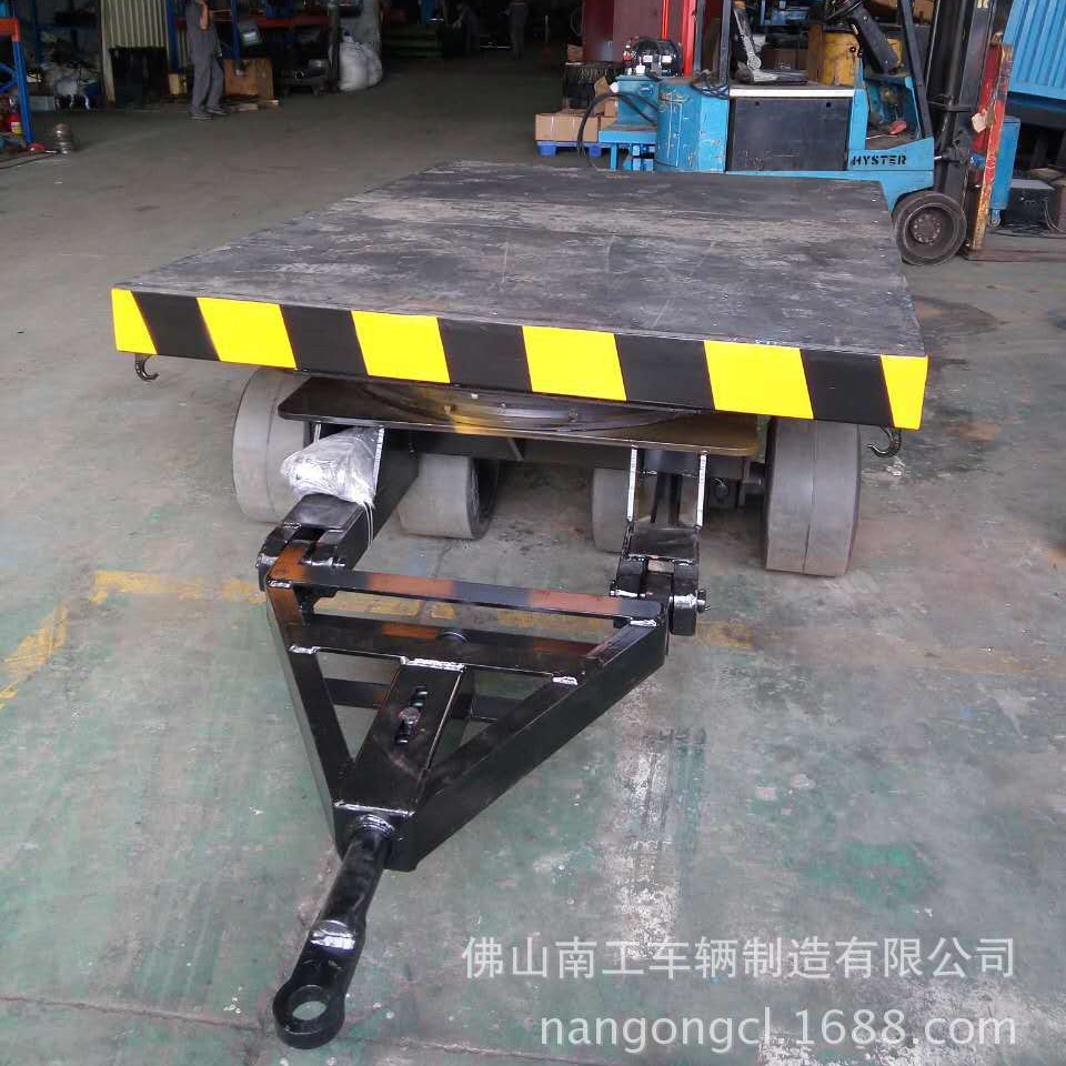 20T模具拖车 南工平板拖车 液压刹车系统工具拖车