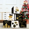 Christmas paper gift box H2 [pack of 6] single 30cm