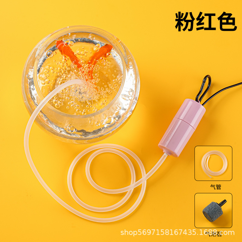 Pink-usb interface+long tube+air stone