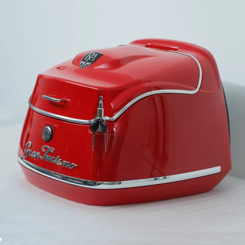 Suitable for Ra Gt150 Motorcycle Retro Tail Box, Pedal Trunk, Cargo Box, Luggage Box, Special Modification Accessories