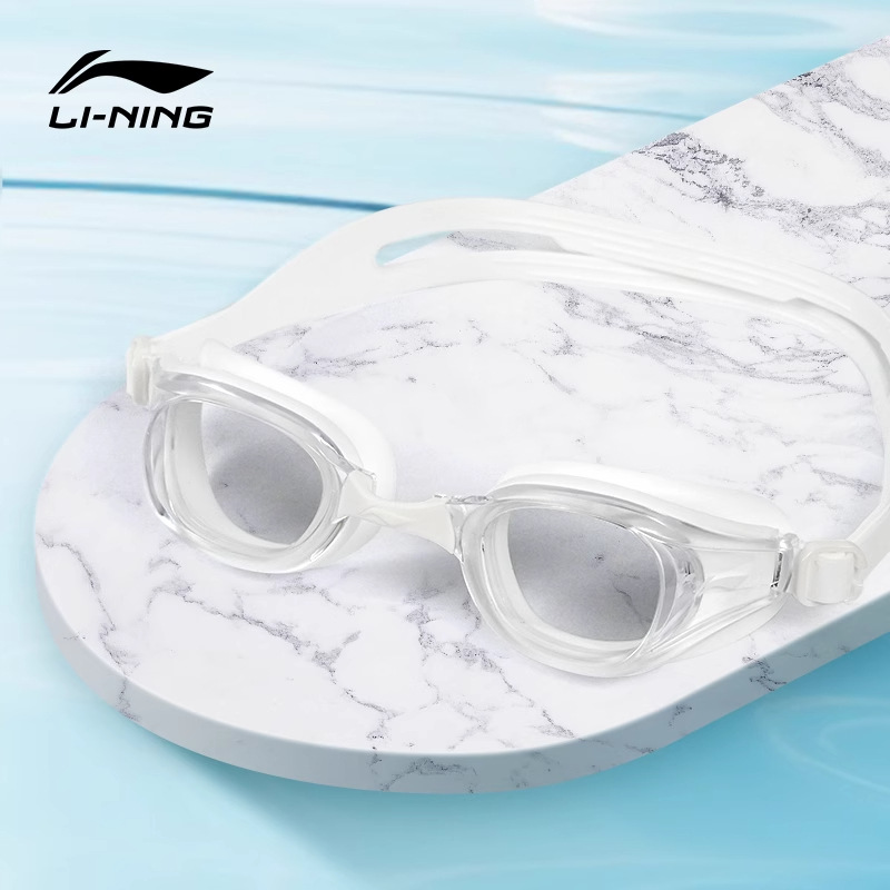 투명한 흰색 일반 수영 고글