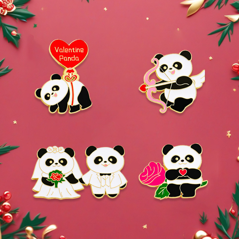 Cartoon brooch