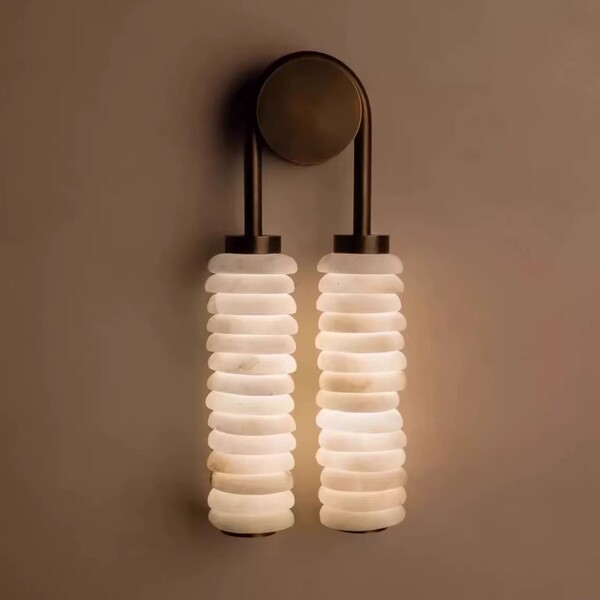 Retro design creative sconce stainless steel