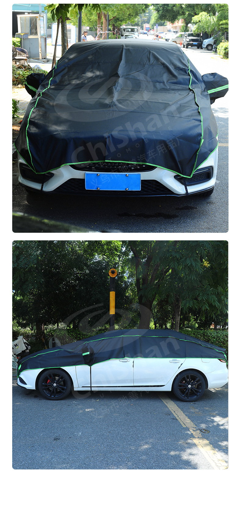 [Premium Selection] Cross-border car snow cover, full-coverage car cover for winter, windshield snow shield, anti-freeze car snow guard