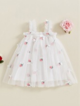 H 75071 Girl's Straps Tulle Dress Ůͯ������ȹ