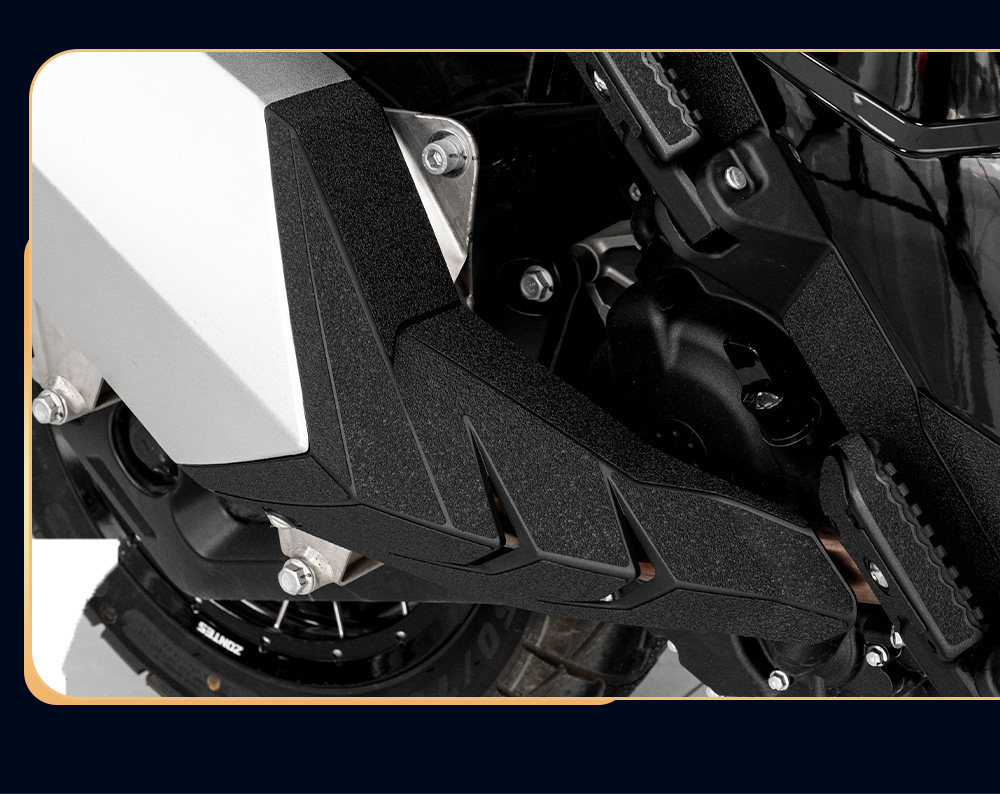 Suitable for 24-26 Zontes 368g Modified Accessories, Thickened Armor Stickers, Body Anti-Scratch Protection Rubber Film