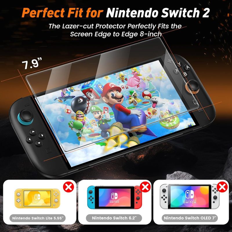 任天堂スイッチ第 2 世代強化フィルムスクリーンフィルム ns2 ゲームコンソール保護フィルム高精細高アルミフィルムに適しています。|undefined