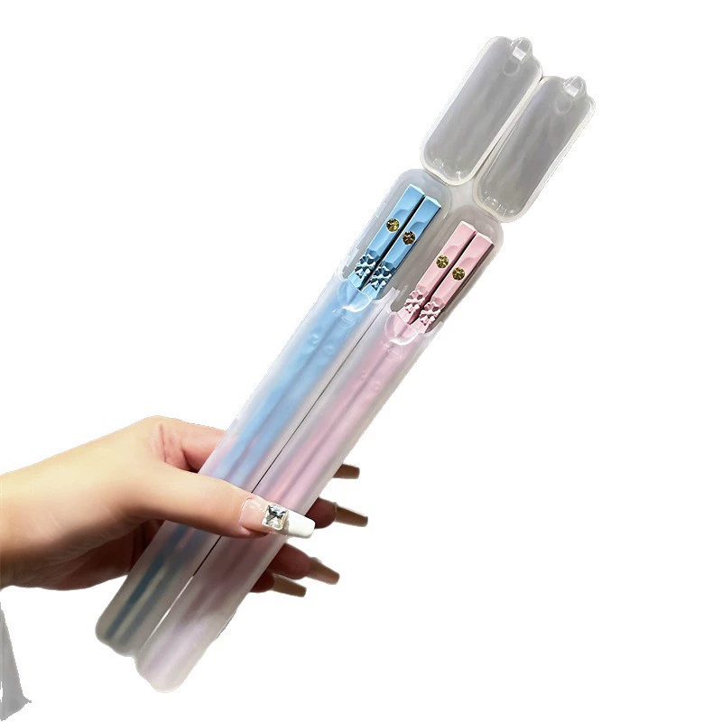 Handheld fresh chopsticks, portable set, new collection, for beloved