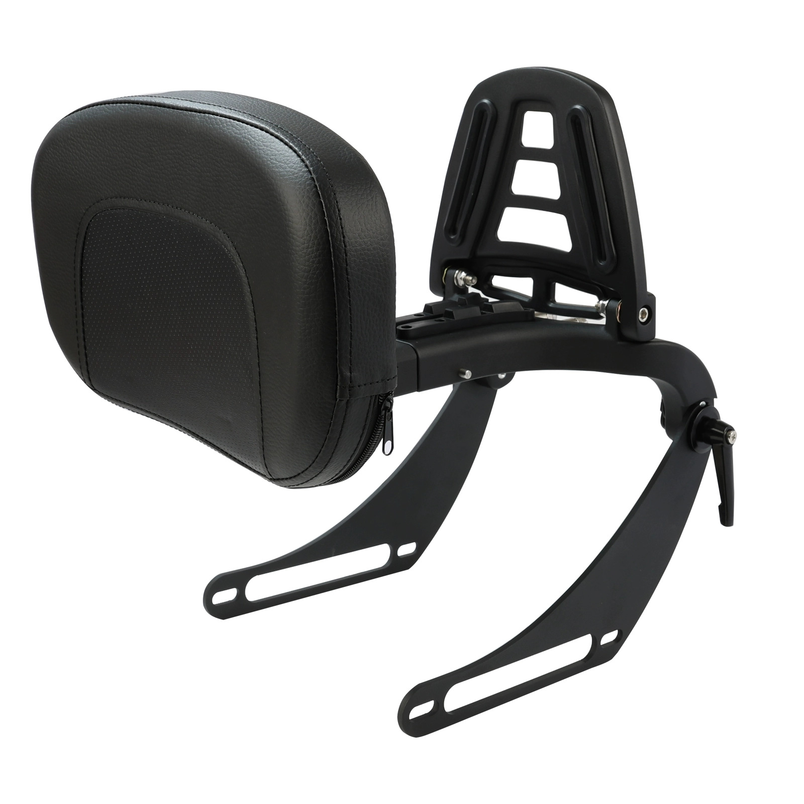 Motorcycle Accessories Folding Backrest Harley Standard Soft Tail Street Bike Telescopic Rear Backrest 2018-2025