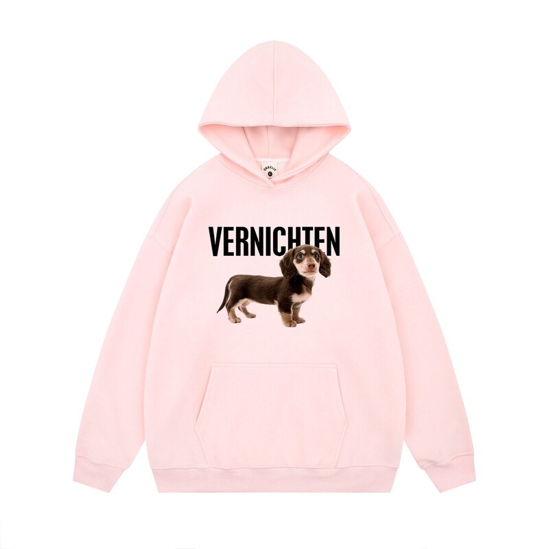 Foreign Trade Printed Korn Cartoon Character Unisex Pullover Sweatshirt Autumn and Winter Clothing Sports Casual Fashion Hoodie in Stock