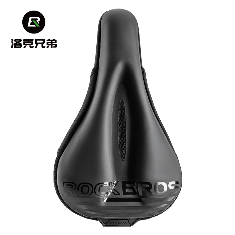 Rock Brothers Bicycle Cushion Cover for Men and Women Cycling Folding Leisure Road Mountain Bike Accessories Silicone Cushion Cover