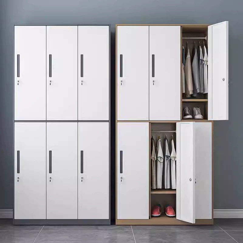 Съемный шкаф ванная комната тренажерный зал Мульти-дверь с замком изменение гардероба персонала общежитие цвет железа шкафчик производитель