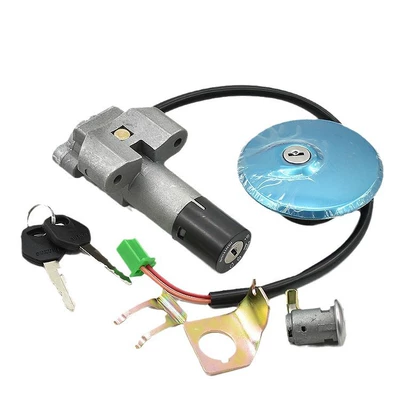 Motorcycle Lock – two three fuel tank