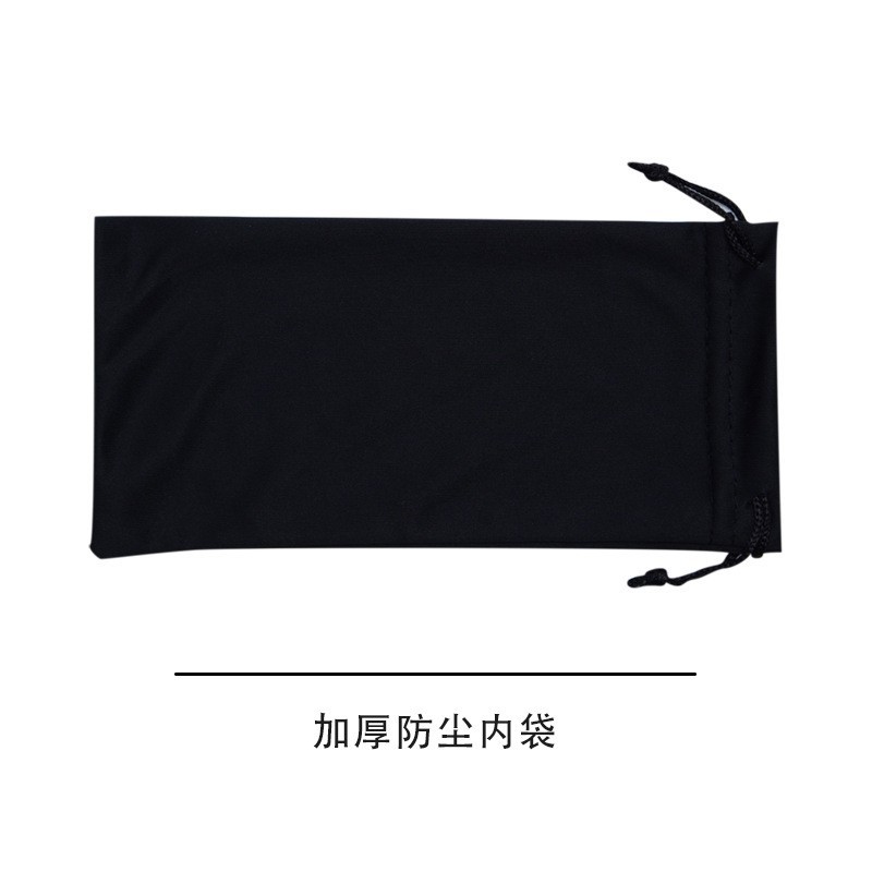 Grandes marcas con el mismo paquete de gafas, caja de regalo de alta calidad, paquete de gafas PU, caja de gafas, tela de gafas