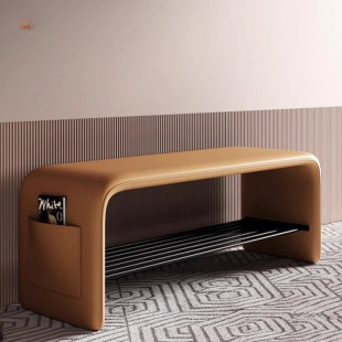 Light Luxury Entry Shoe Bench, Shoe-Changing Bench, Shoe Rack, Home-Style Sitting Stool, Integrated Entrance Shoe Bench, Entryway Shoe Bench
