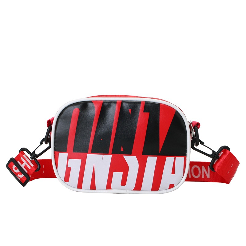 Versión coreana del popular bolso de hombro para niños y niñas moda color de contraste deportes casuales bandolera para niños nuevo bolso decorativo para niños