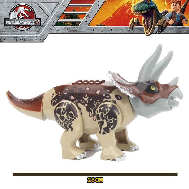 卸売ジュラ紀恐竜大型ブラキオサウルス ヘビクラン エラプティドン ティラノサウルス レックス世界組み立てビルディング ブロック|undefined