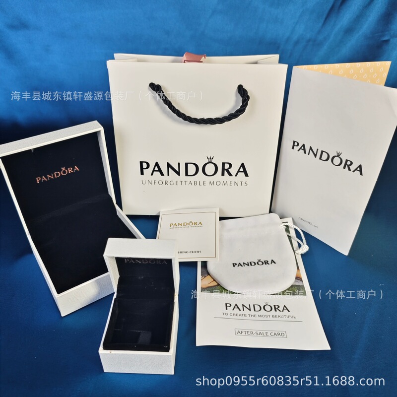 Pandora Packaging Box, Pandora Necklace, Ring, Bracelet, Accessory Box, Original Packaging Gift Box, Factory Direct Sale