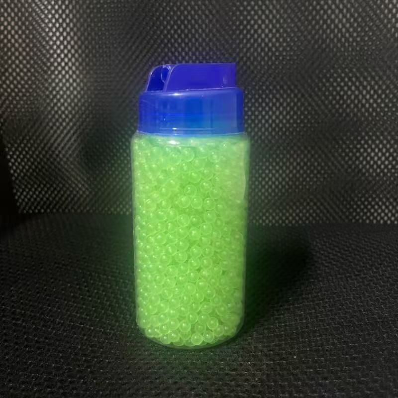 [botellada] 6mm bola de plástico pequeño juguete de la infancia bala de goma suave bala de perlas sólidas pequeñas props de soja image 15